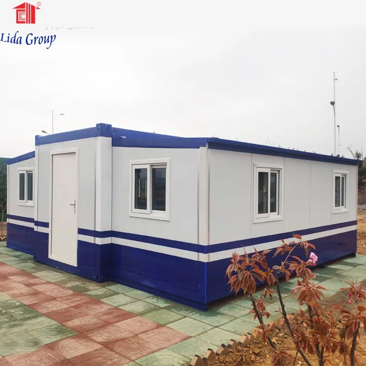 Lida Group cargo crate homes factory used as booth, toilet, storage room-2