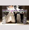 Transparent Acrylic Home Furniture coffee tables Acrylic End Table Pure Acrylic Wedding Table With Inside Flowers