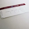 Wholesales printed airline ticket , thermal paper boarding pass,china supply paper