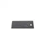 Rear mounting IP65 Industrial PC Metal Keyboard with Trackball