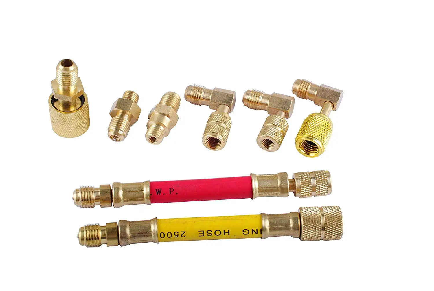 Bang4buck R134A Brass Refrigerant Tank Adapter 7/1620 UNF and 1/216