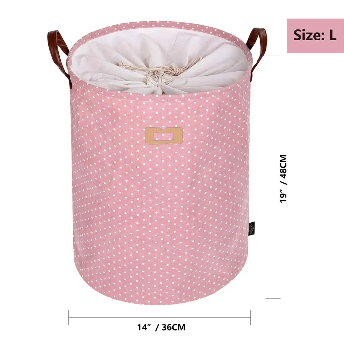 Thickened Large Laundry Basket With Durable Leather Handles - Buy ...