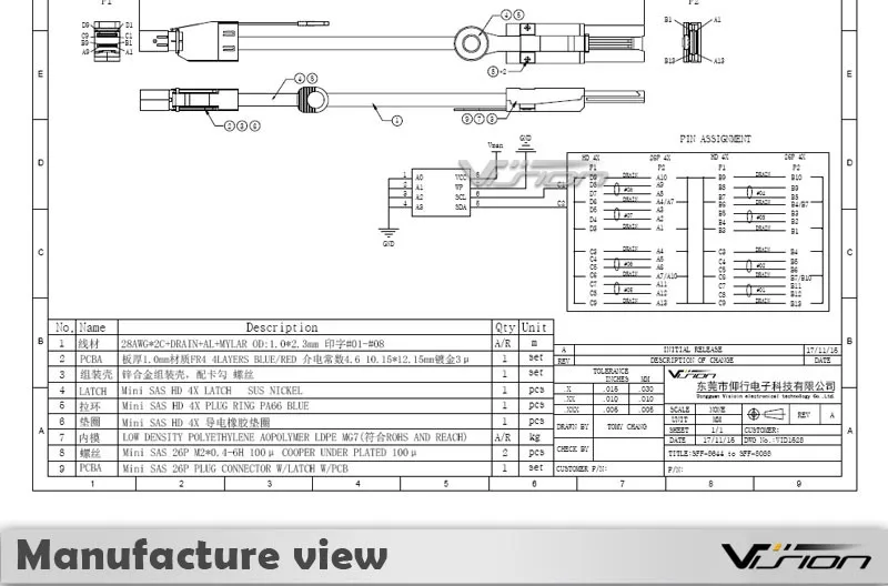 Mini Sas 4x Sff 8088 Connector Pinout Diagram Pinoutg vrogue.co