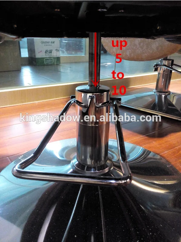 Oem Salon Styling Chair Yellow Barber Chair Model Salon Styling Chair