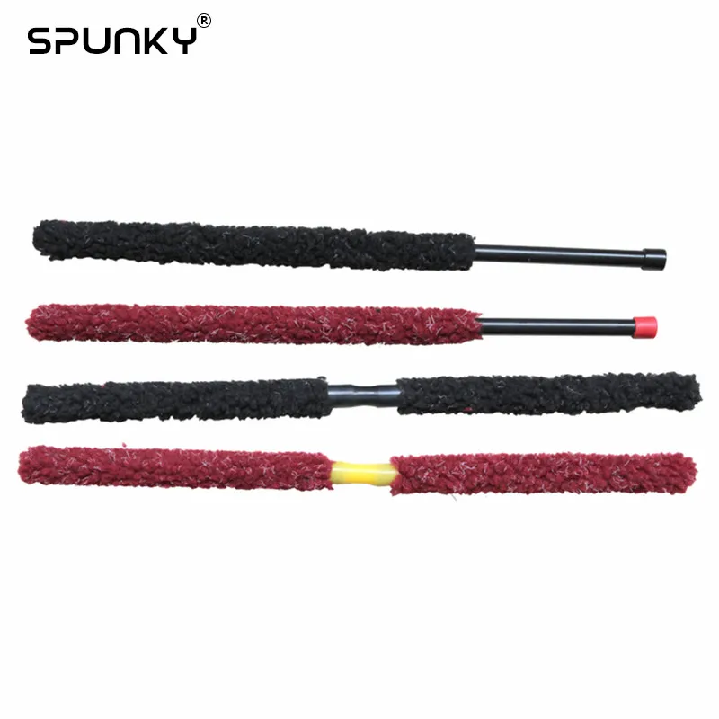 Paintball Folding Single And Double Barrel Swab Squeegee For 0.68 Or 0.