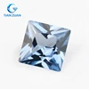 Hot sale cushion diamond cut 5A quality synthetic blue spinel