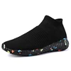 Plus Size 36-45 Wholesale Stock Couple School Woman Men's Running Shoes Outdoor High Top Sock Sneaker Sports Casual Shoe