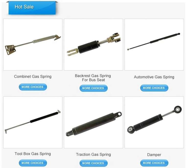 Factory Custom Compression Load Type 80n Cylinder Lockable Adjustable