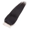 best choice original natural black hair natural color 100% natural hook and eye closure raw indonesia virgin hair