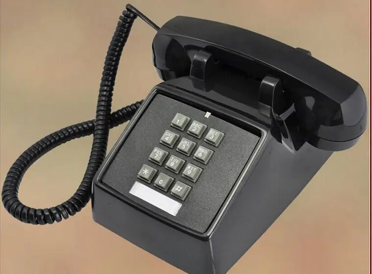 New! Gift! European Antique Style Landline Desktop Telephone,80s