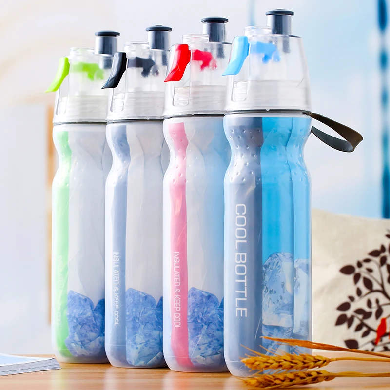 Amazing water mist spray bottle fan/spray drinking water bottle, View ...