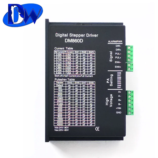 Dm860d 2 Phase Digital Leadshine Stepper Motor Driver With