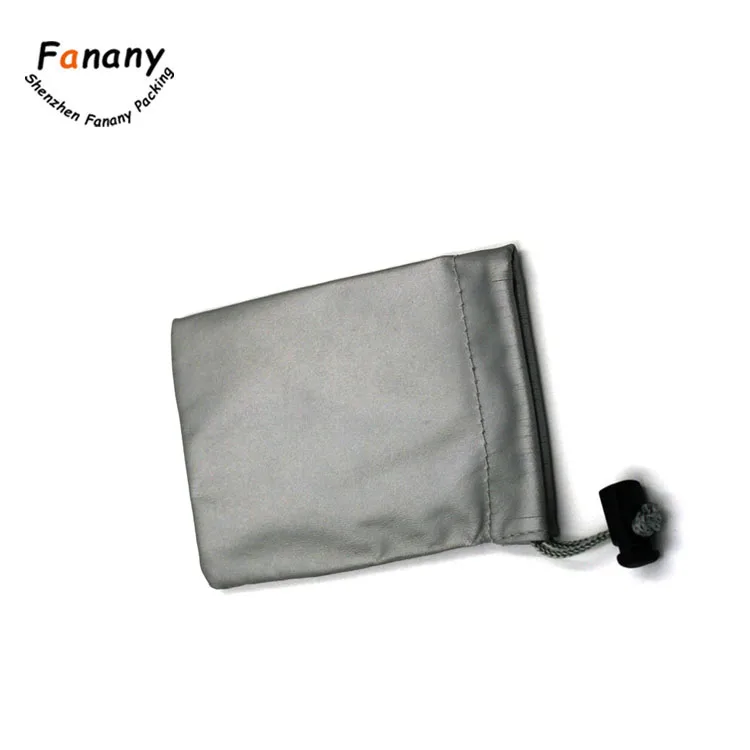 Custom Faux Black Pu Leather Pouch,Leather Pouch Bag - Buy Leather