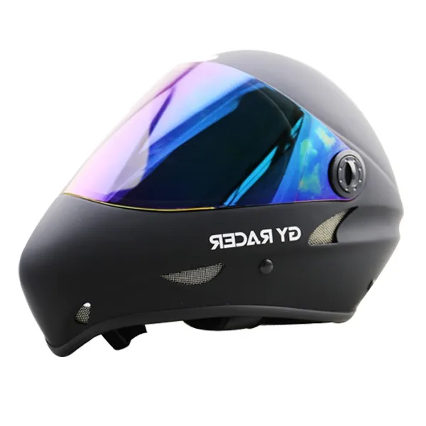 Gy Sports New Developed Full Face Fiberglass Shell Downhill Longboard Helmet Buy Full Face