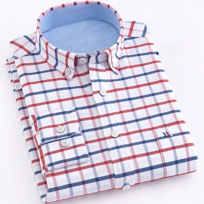Oemtailor 100%Cotton Oxford Stripe Shirt Men Oxford Shirt