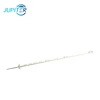 White electric fence plastic UV resistance coated post with steel stakes