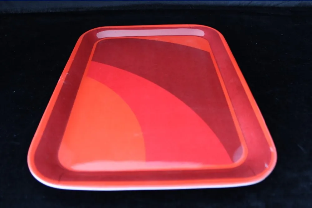 100% melamine meal tray