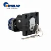 Black 3 Position Selector Key Switch