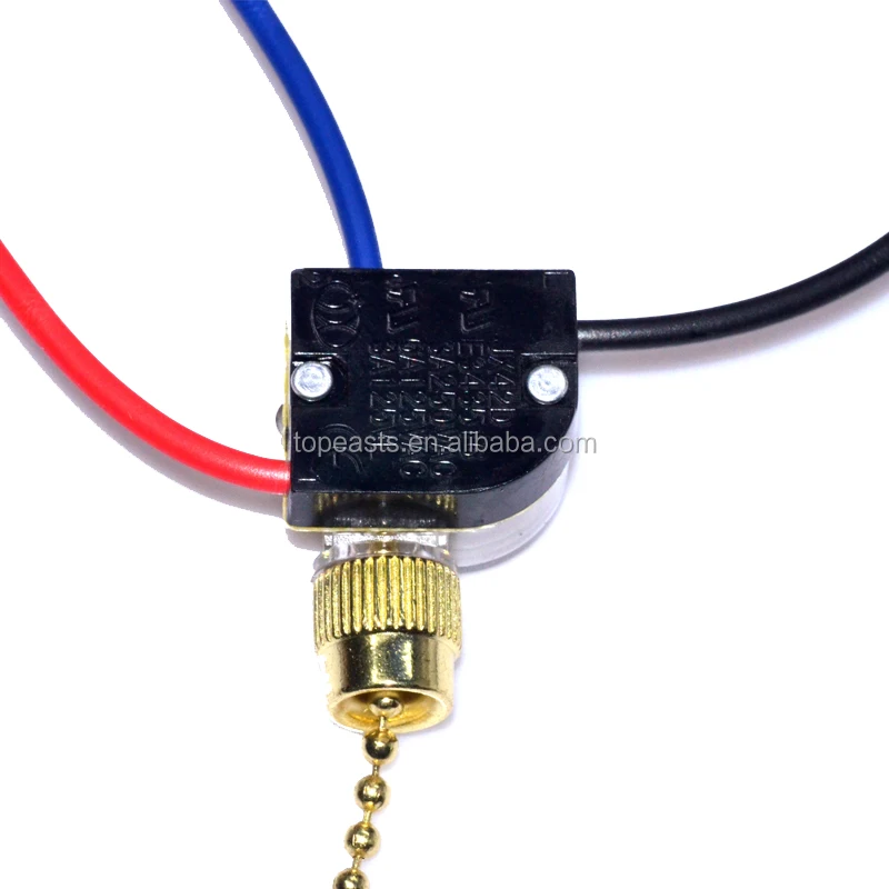 6a 125vac 2lamp Control Electric Pull Chain Switches Ce/ul/rohs Functionoff,L1,L2,L12 Buy