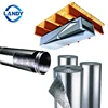 insulated aluminum trunk spiral metal duct pipe,duct work sound insulation