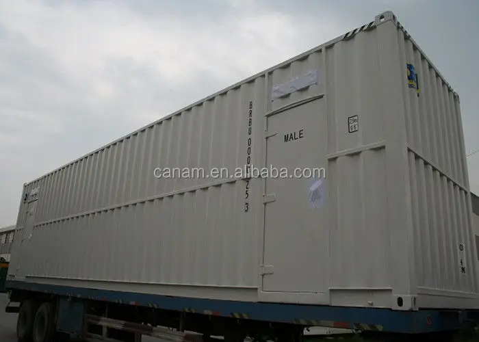 China Recycled Storage Modified Shipping Container Housing For Temporary Labor Dorm supplier