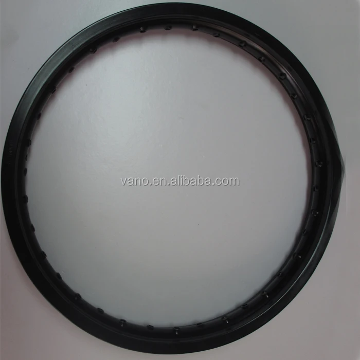 WM Type Black 21 Inch Scootor Motorcycle Steel Alloy Wheel Rim