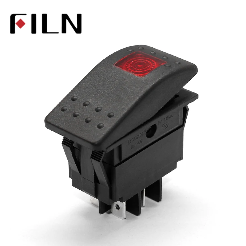 12v 20a Car Marine Boat Off Road Led Light On Off Button Toggle Rocker ...