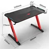 2019 New Comfortable Led Table Pc Gaming Desk Fireproof Computer Cabinet