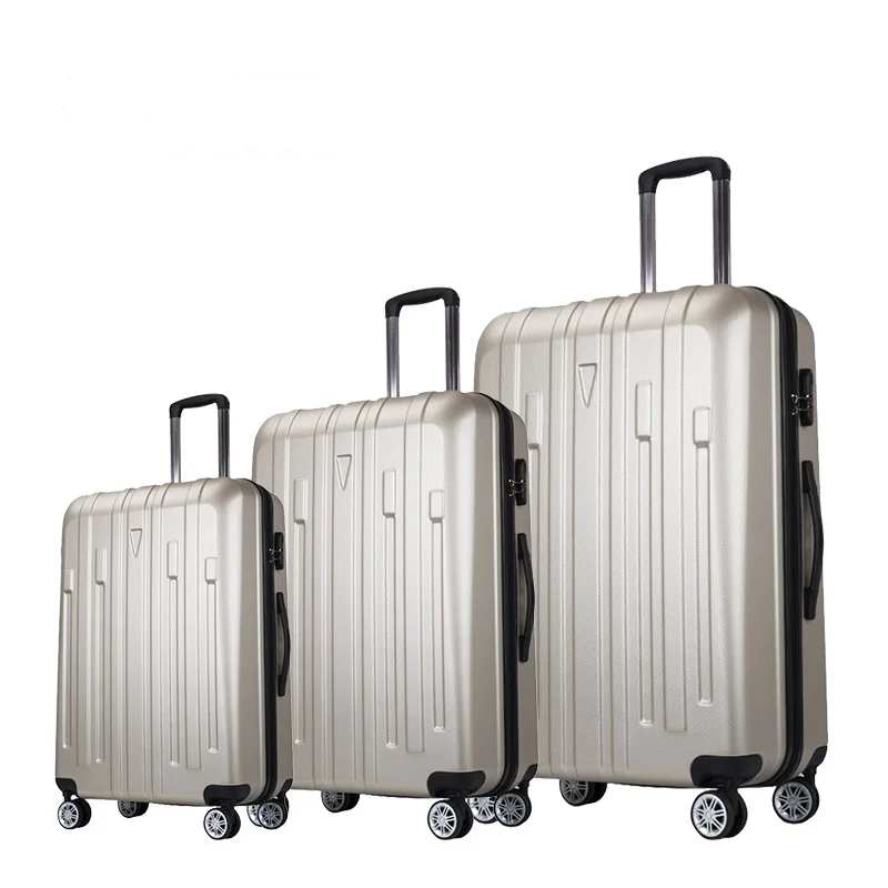 20 24 28 Inch Cheap Travelling Lightweight Carry On Abs Luggage Bags ...