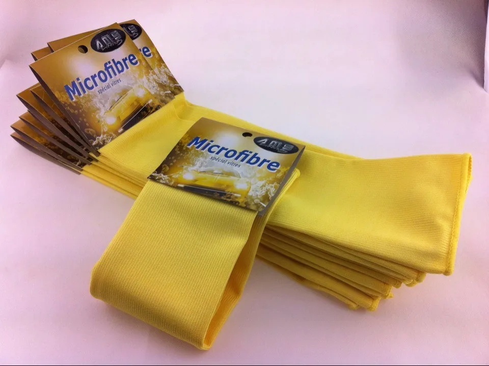 Manufacturer 40x40cm 350gsm Oem Gray Towels Edgeless Detailing Car