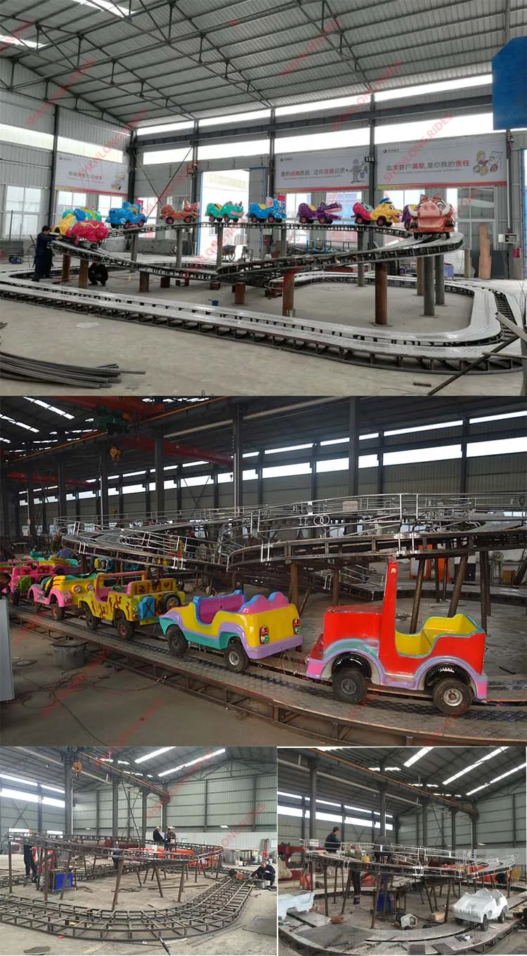 Hot Design Funfair Park Game Kids Electric Train Rides Mini Shuttle Car Rides