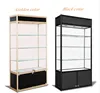 classic showcase glass multi tiers display case fashion cabinet