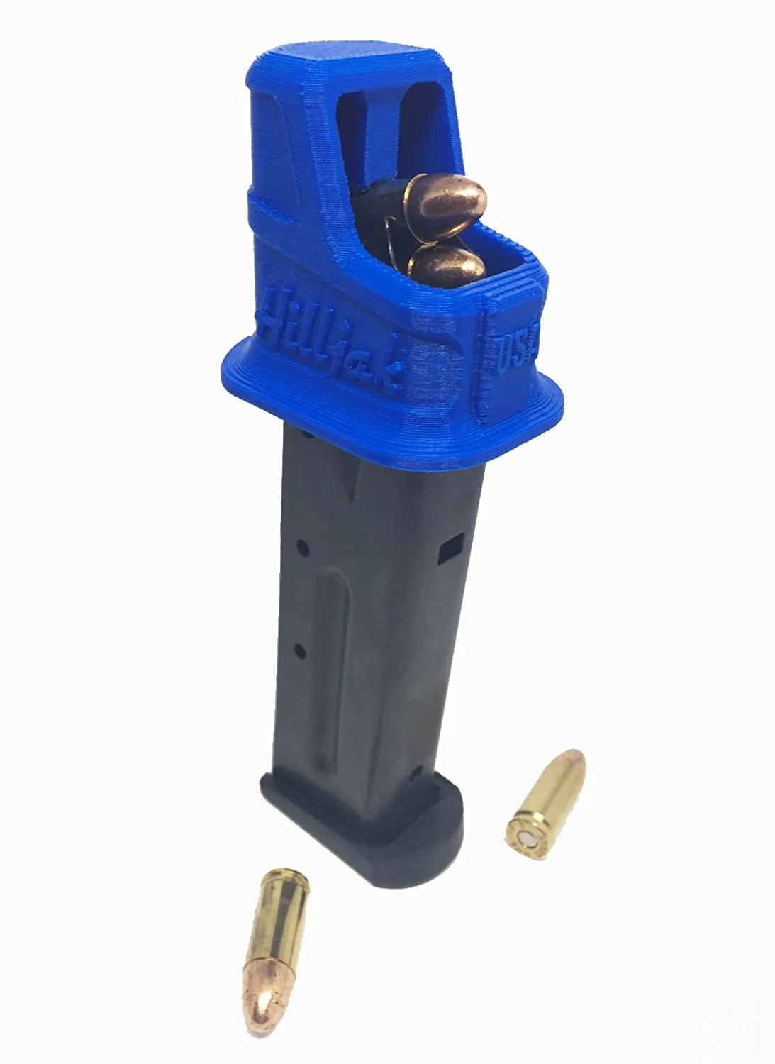 Springfield Armory XD, XD(M), XD Mod 2, 9MM and 40 caliber Double-Stack Magazine Loader by Hilljak - Blue