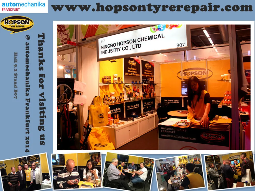 HOPSON TYRE REPAIRautomechanika Frankfurt 2014