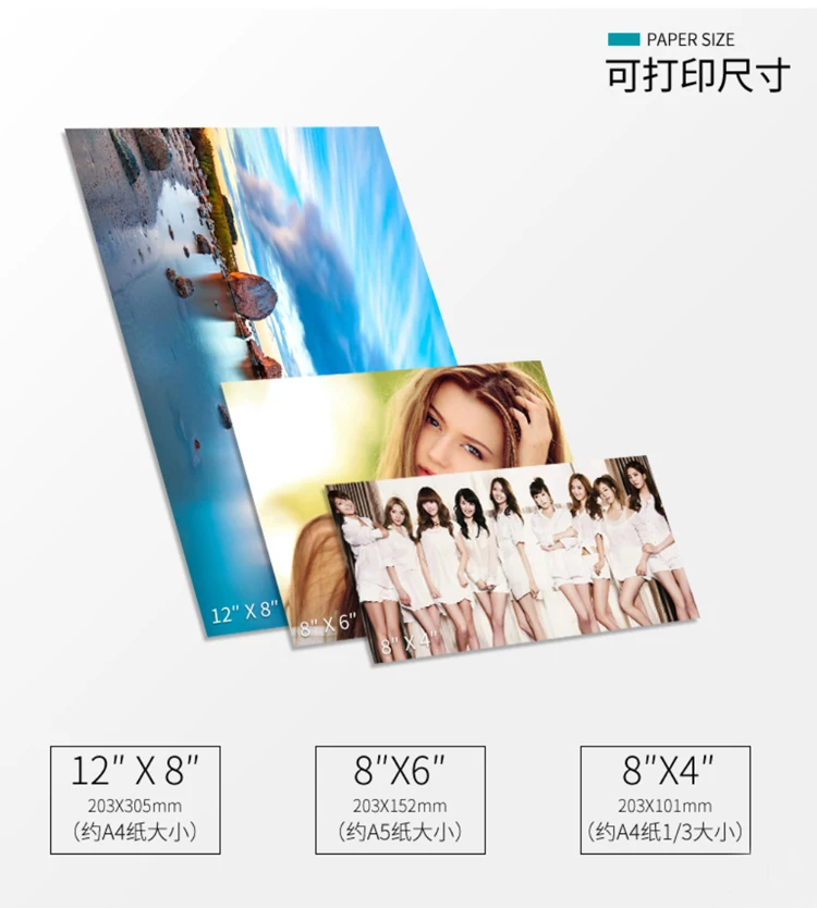 P910l 8x10 8x12 Print Kit Digital Plus Waterproof A4 Glossy Photo Paper