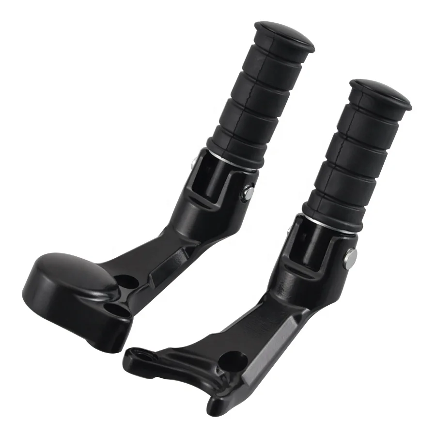 Pair Rear Black Passenger Pegs Foot Pegs Mount Bracket Fits For Victory ...