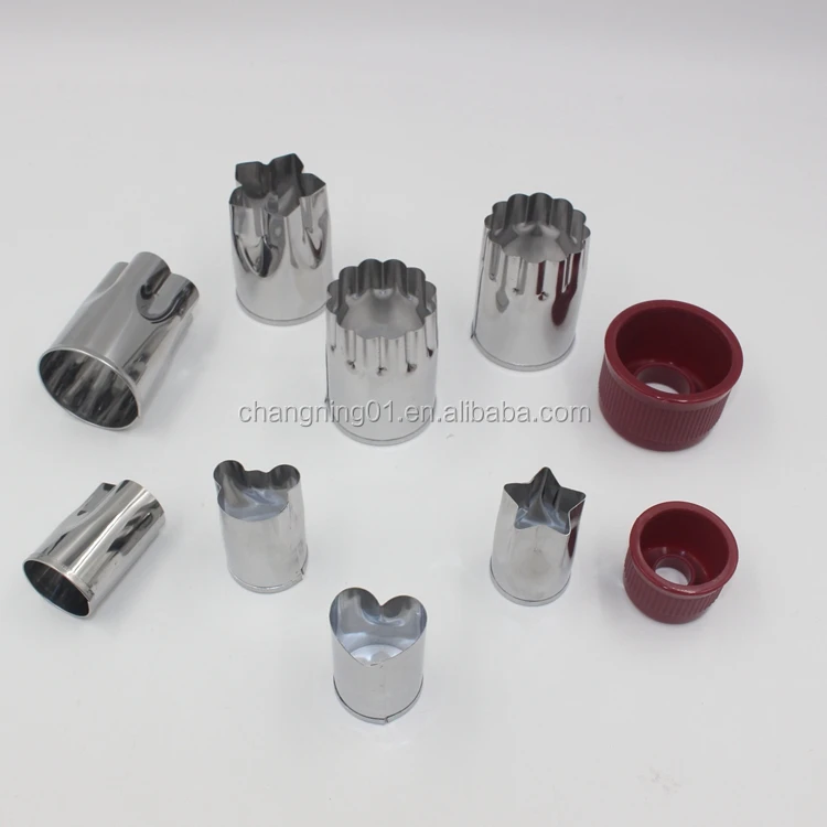 
8pcs Stainless Steel animal Shape Cake Cutter Tool Vegetable Fruit Cookie Mold Biscuit Mould 