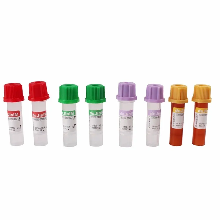 Micro Disposable Vacutainer Edta Blood Sample Tube - Buy Edta Blood ...