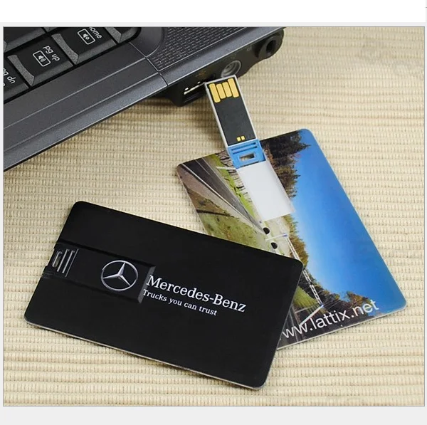 Business Credit Card USB Promotional Pendrive Gift 32GB USB Memory Stick - ANKUX.COM