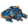 spacecraft war model crazy toys tech diy engineering building blocks for kids
