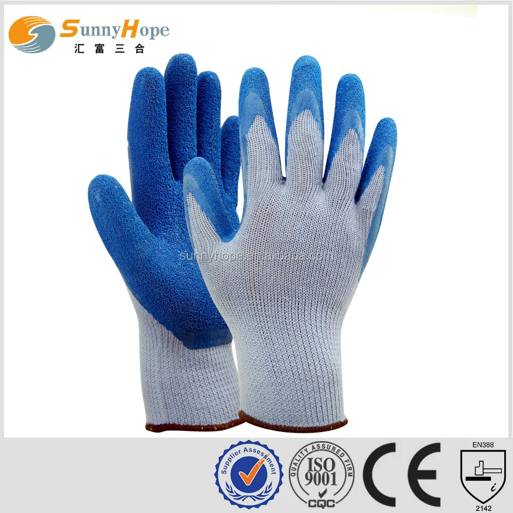 Sunnyhope Cheap Latex Gloves For Feet,Cotton Lined Rubber Gloves Buy