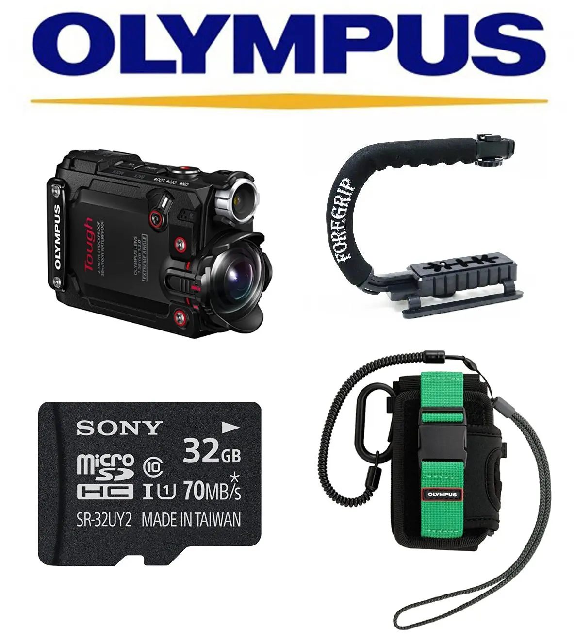 Buy Olympus Tg Tracker Black W Olympus Custom Tg Tracker Case Csch 125 Black Actiongrip Professional Action Cam Stabilizing Handle Sony 32gb Microsdhc Memory Card In Cheap Price On Alibaba Com