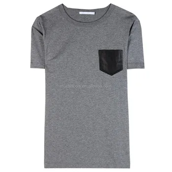 slim fit pocket tee