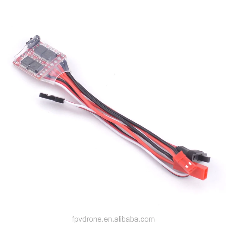 10a Esc Brushed Speed Controller For Rc Car Truck Boat With/without