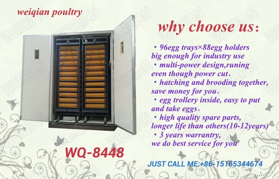 8000 Egg Factory Price Hatchery Machine/hot Sale Egg ...