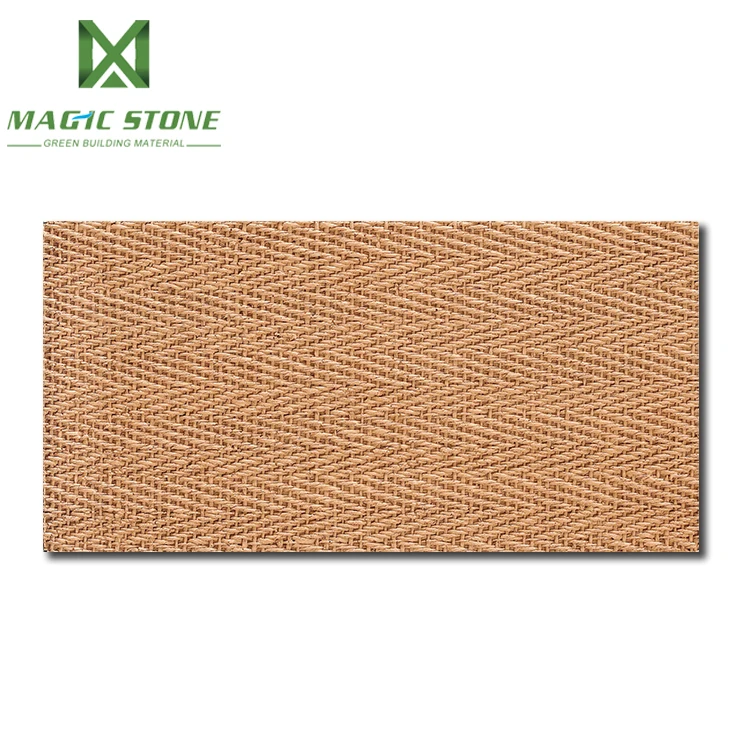 MCM weaving modified clay building materials flexible ceiling tiles