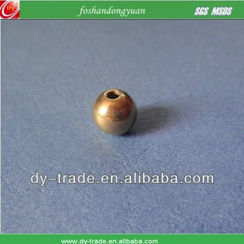 screw brass sphere with ring