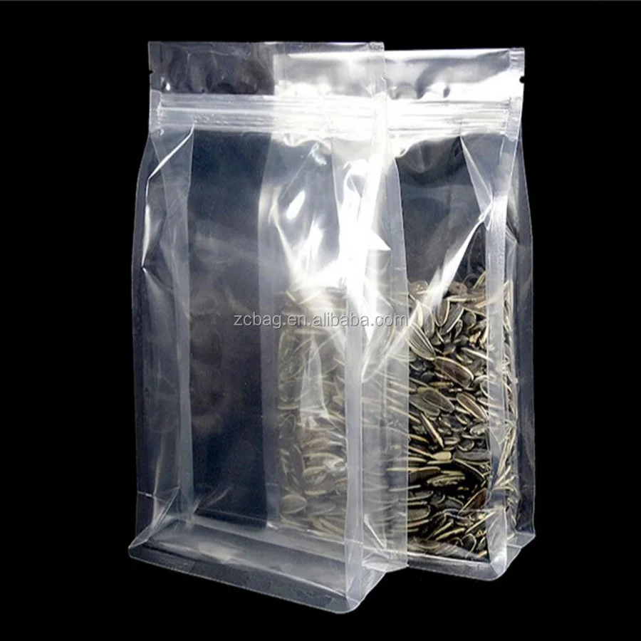 transparent 16oz bag