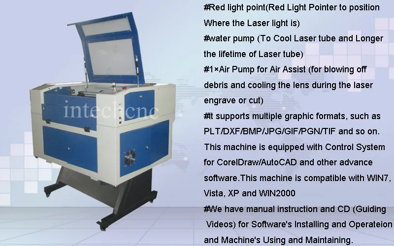 2016 Newest 6040 laser cutter machines