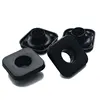 Factory Price 6Mm Clothing Trimmings Grommet Cotton Metal Flat Rectangle Eyelet Black For Garment